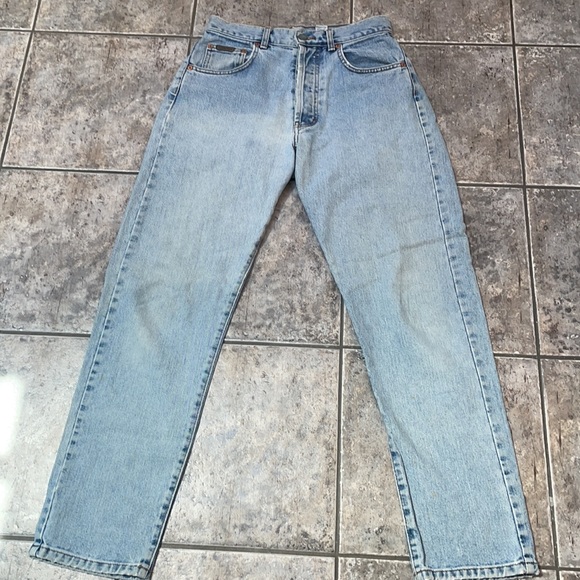 Calvin Klein Denim - CK Vintage High Waisted Mom Button Fly Jeans